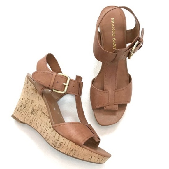 franco sarto wedge heels